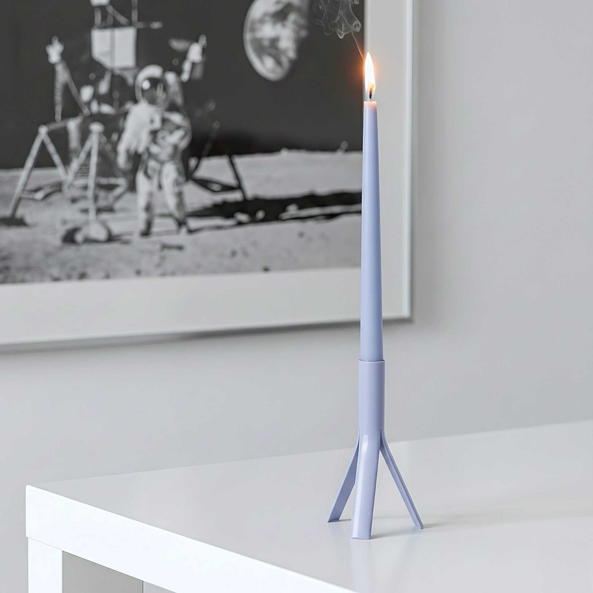 54Celsius Candle Holders Rocket Candle Holder - Lavender