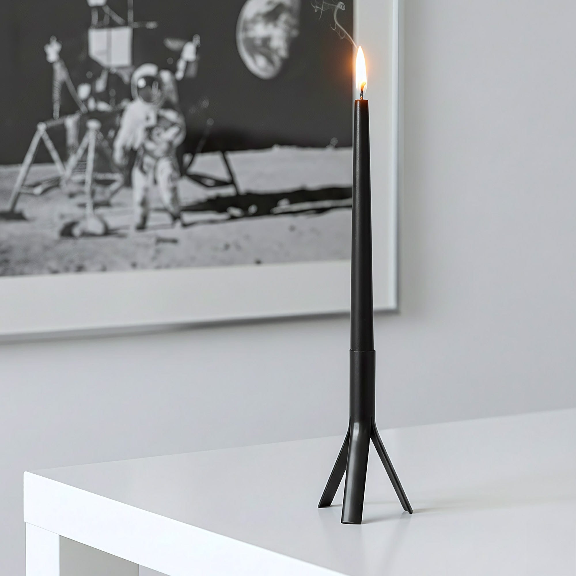 54Celsius Candle Holders Rocket Candle Holder - Black
