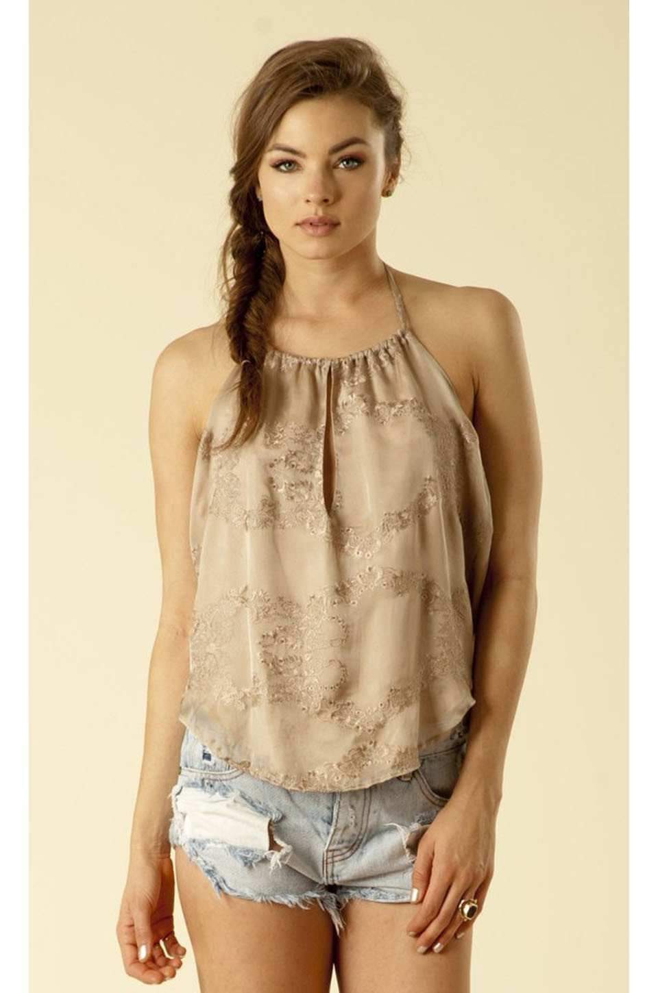 MERRITT CHARLES Halter Tank Roma Tank