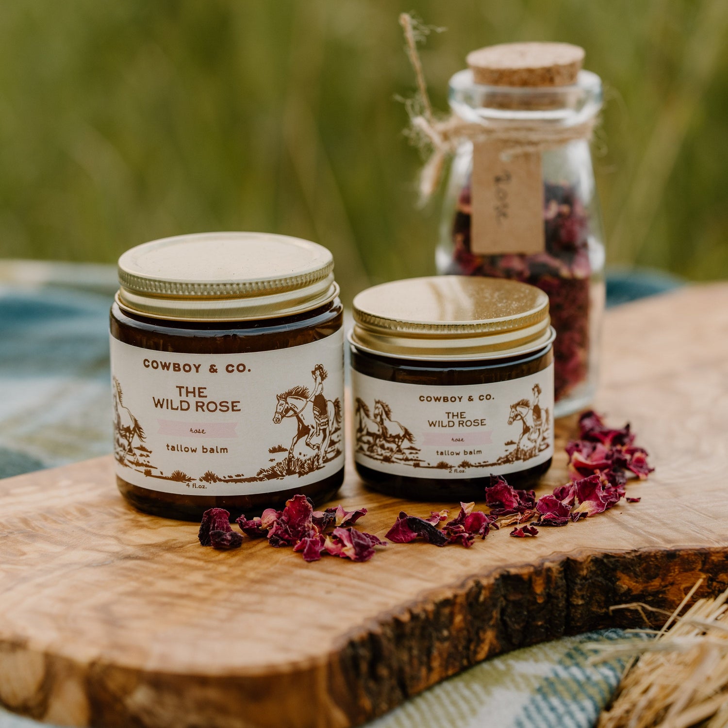 The Wild Rose - Rose Infused Organic Tallow Balm Moisturizer - My American Goods