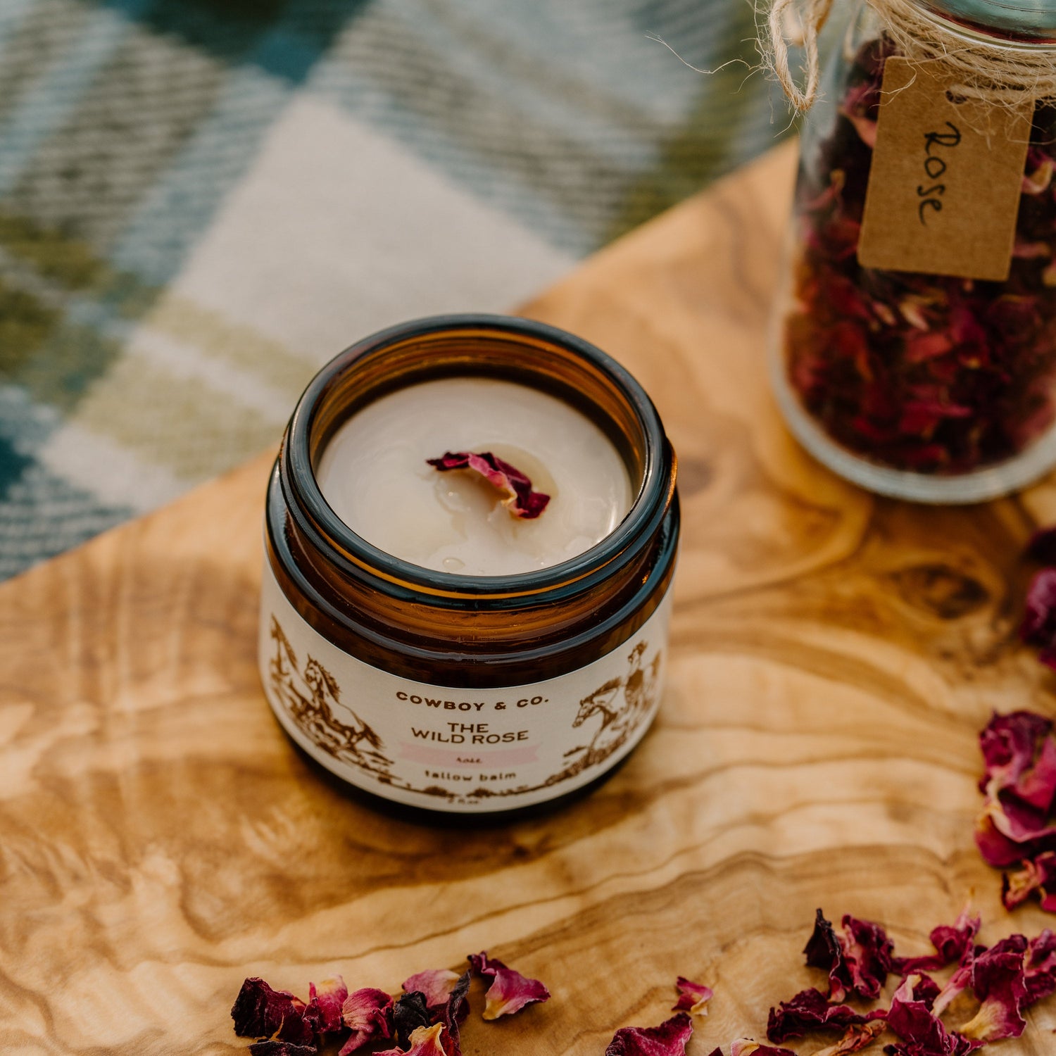The Wild Rose - Rose Infused Organic Tallow Balm Moisturizer - My American Goods