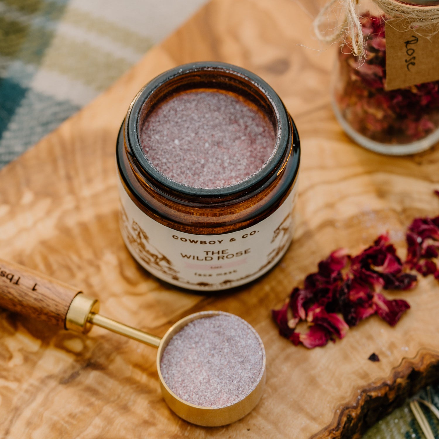 The Wild Rose - Organic Rose Clay Face Mask - My American Goods
