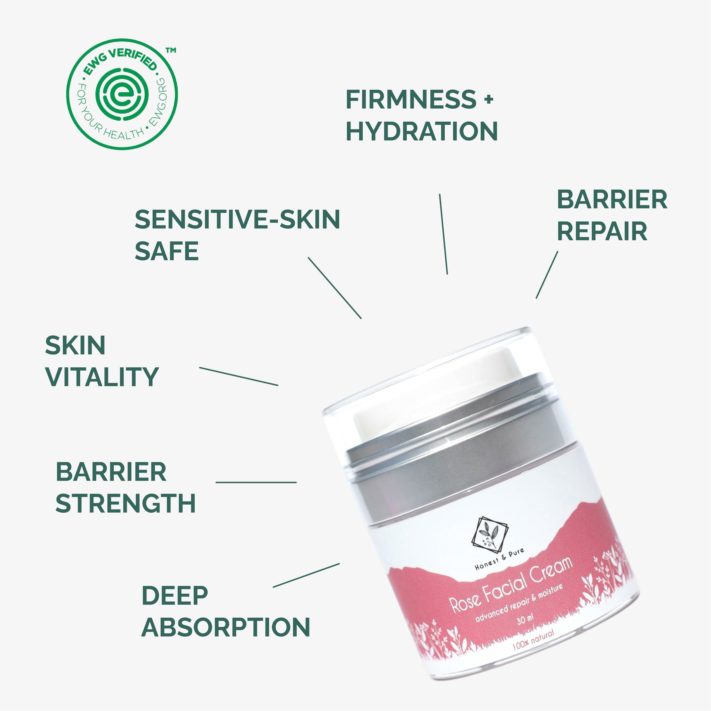 Rose Facial Cream