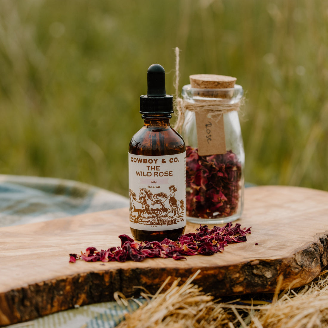 The Wild Rose - Organic Rose Face Oil - My American Goods