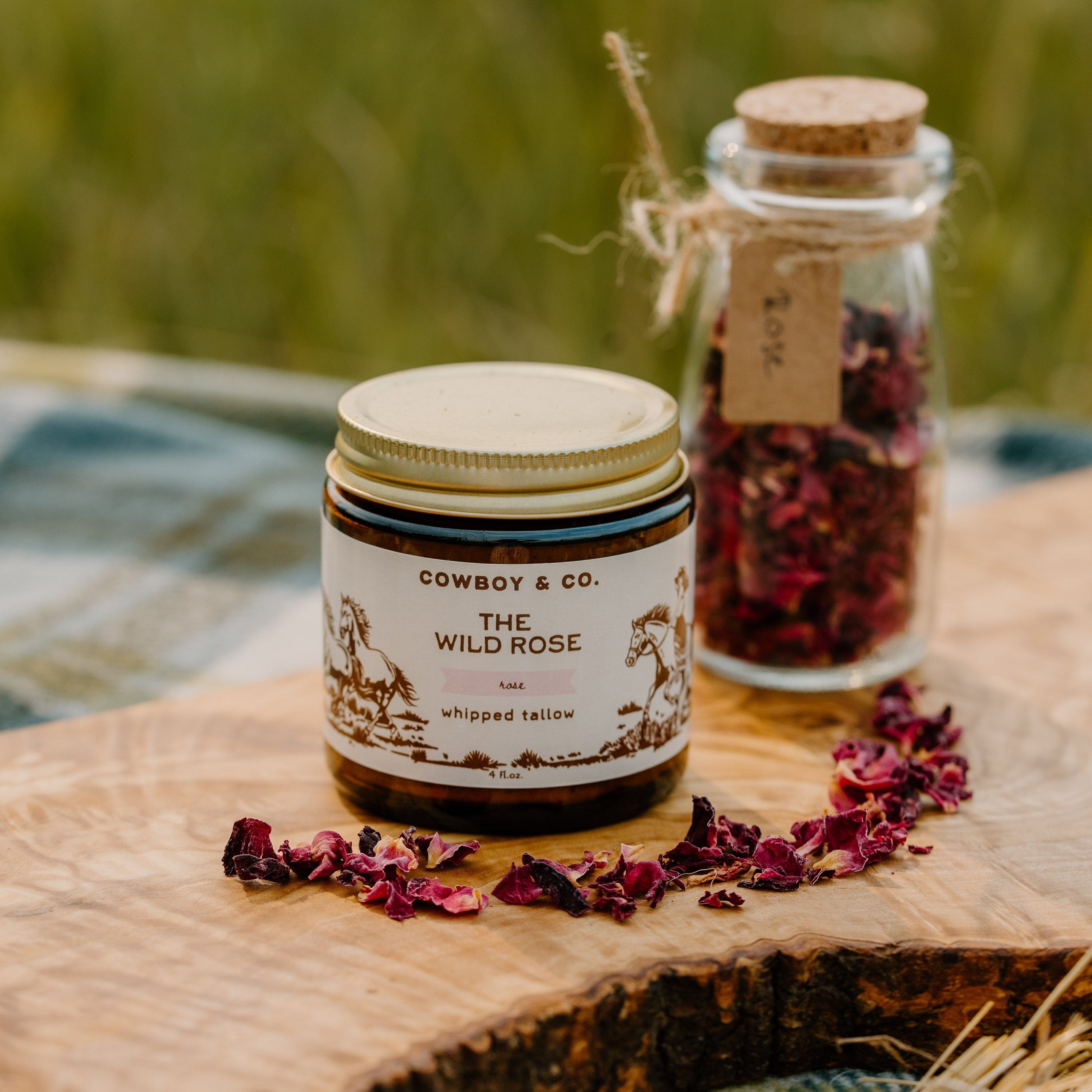The Wild Rose - Rose Infused Organic Whipped Tallow Moisturizer - My American Goods