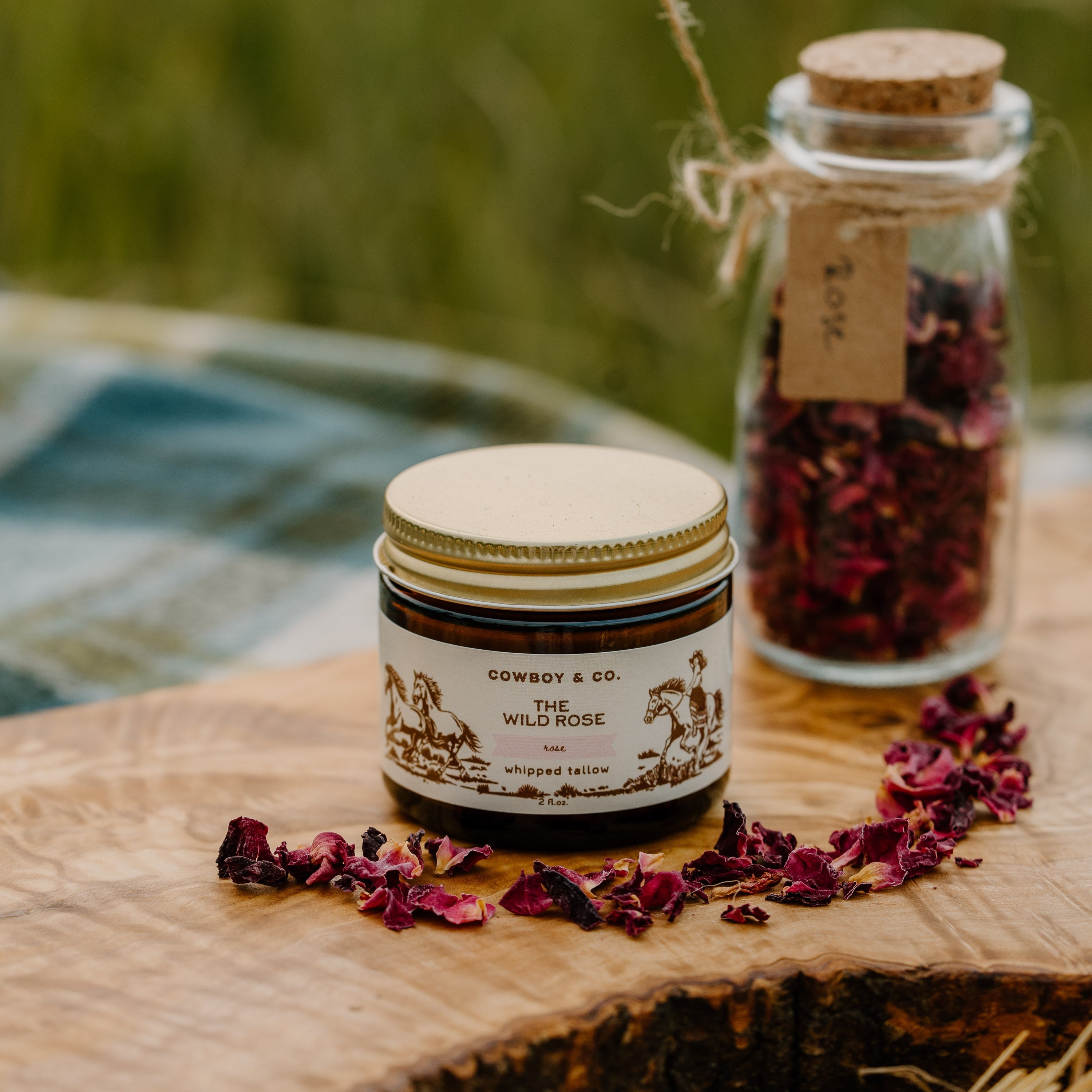 The Wild Rose - Rose Infused Organic Whipped Tallow Moisturizer