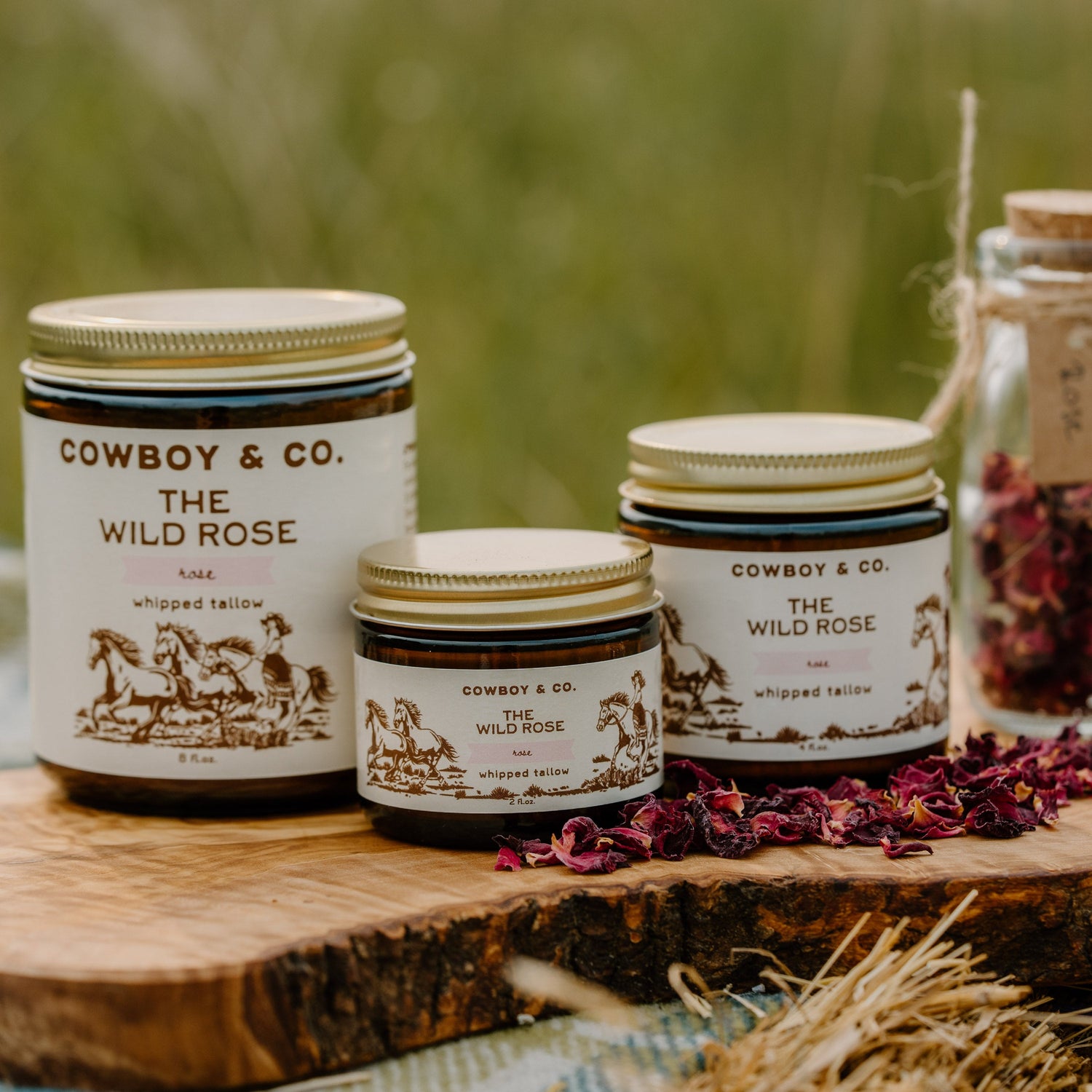 The Wild Rose - Rose Infused Organic Whipped Tallow Moisturizer - My American Goods