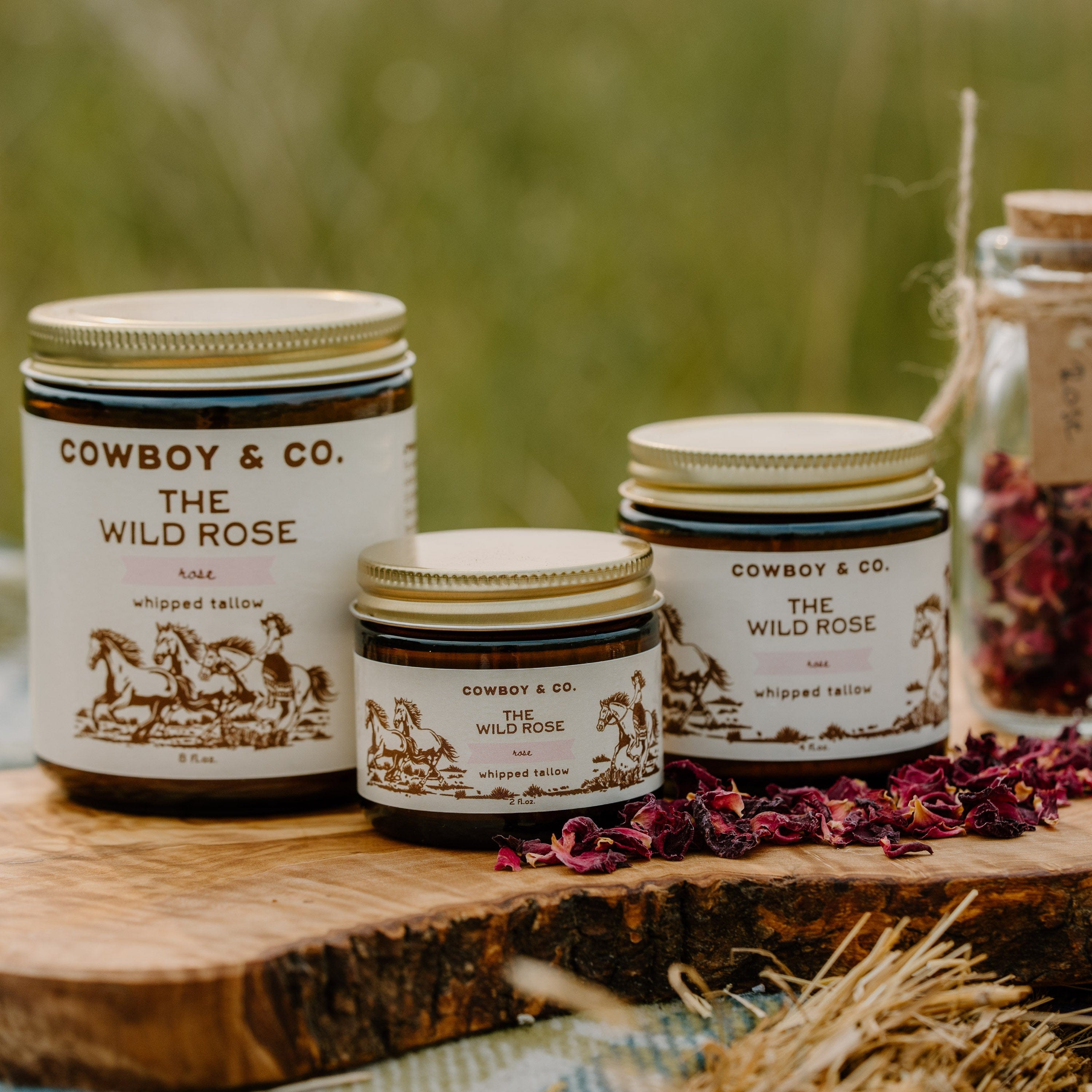 The Wild Rose - Rose Infused Organic Whipped Tallow Moisturizer - My American Goods