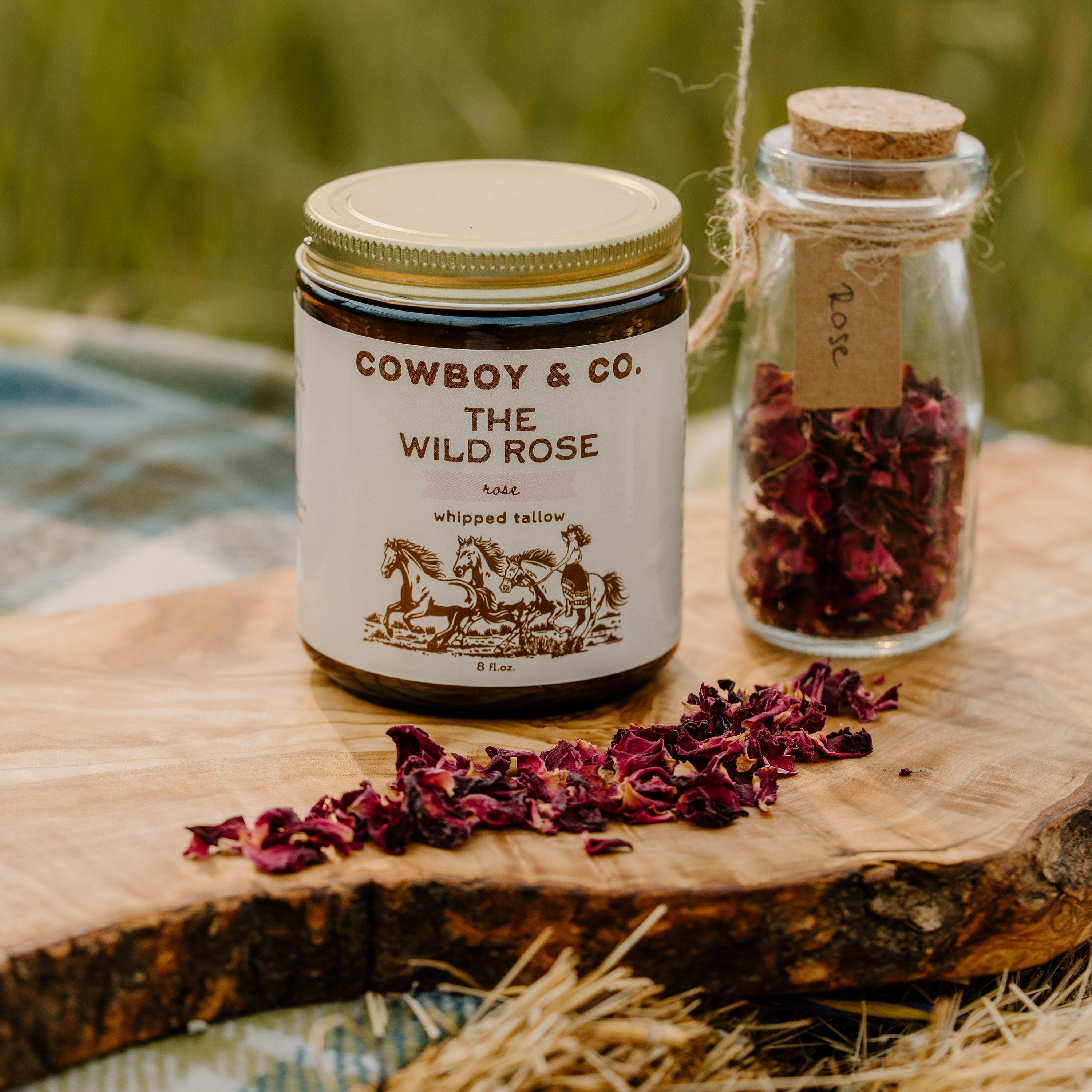 The Wild Rose - Rose Infused Organic Whipped Tallow Moisturizer - My American Goods