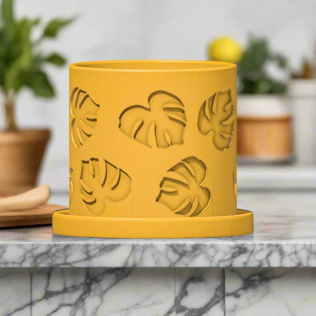 Monstera Leaf Planter - My American Goods