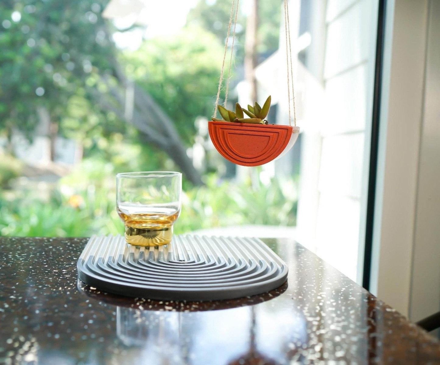 Hanging Rainbow Planter - My American Goods