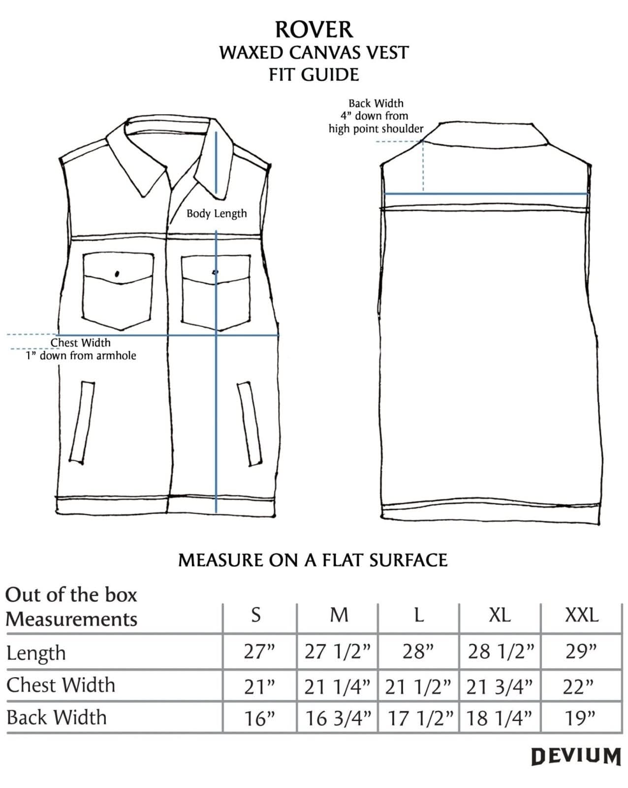 Rover Waxed Canvas Vest - My American Goods