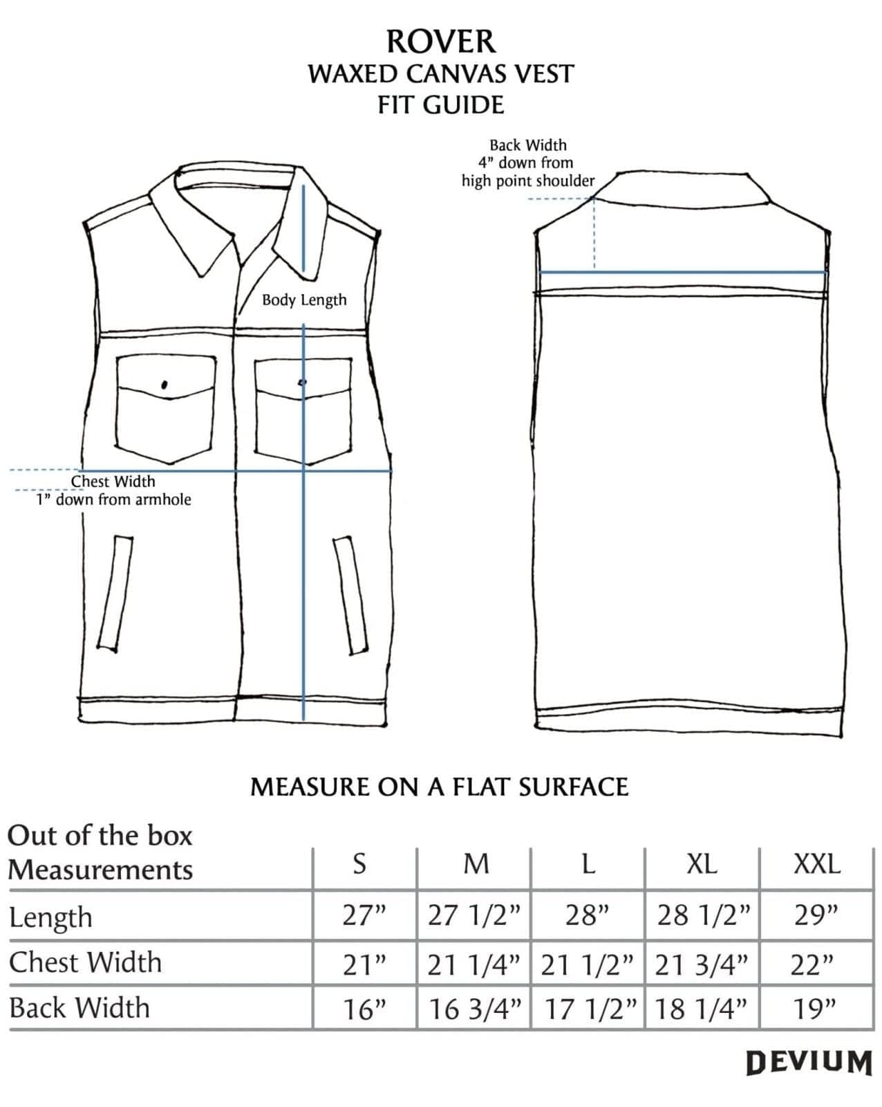 Rover Waxed Canvas Vest - My American Goods