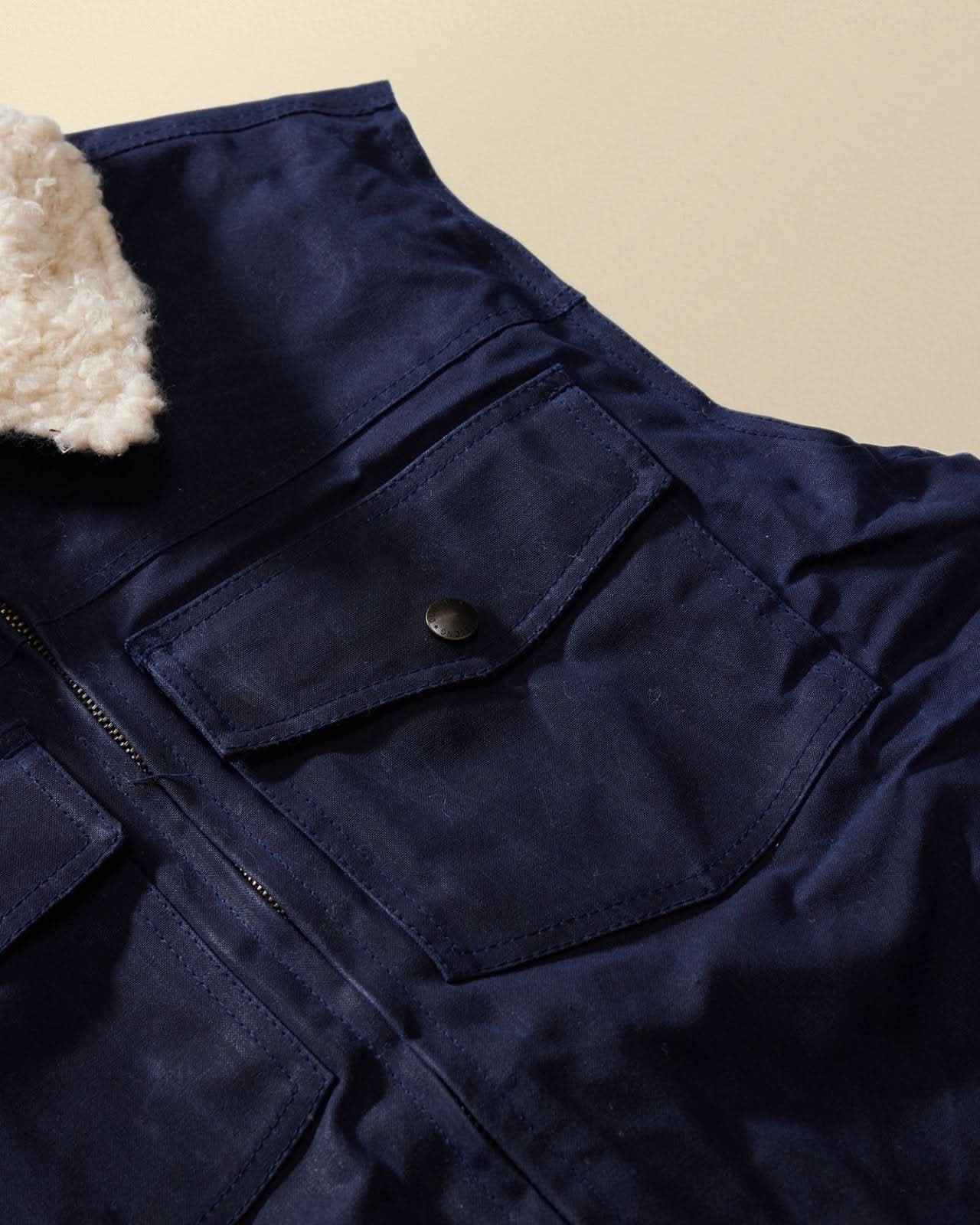 Rover Waxed Canvas Vest - My American Goods