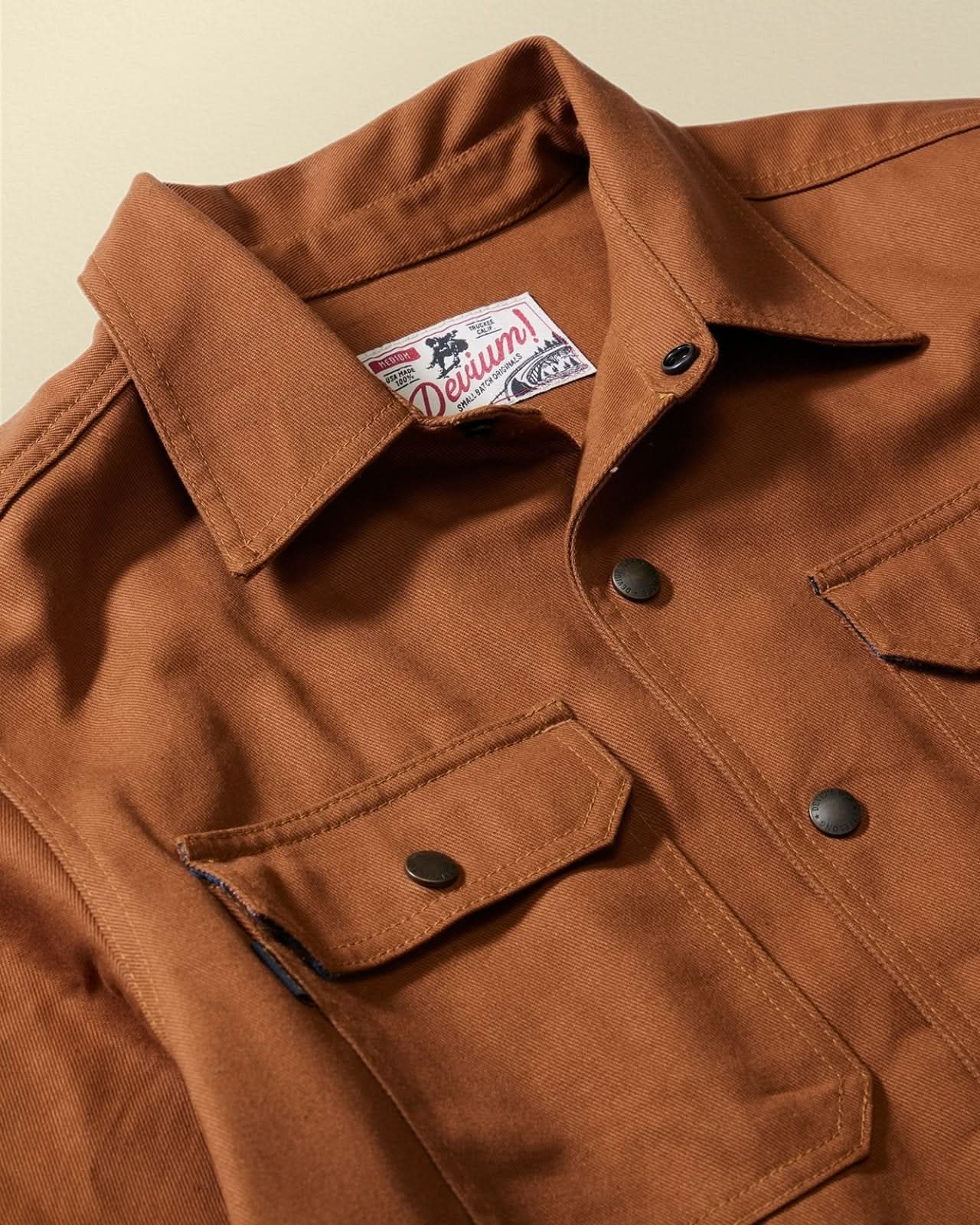 Royale Limited Edition Flannel-Lined Denim Jacket - My American Goods