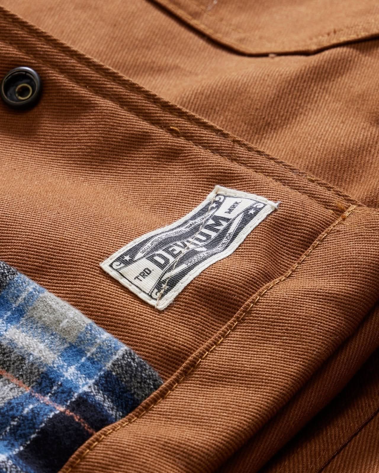 Royale Limited Edition Flannel-Lined Denim Jacket - My American Goods