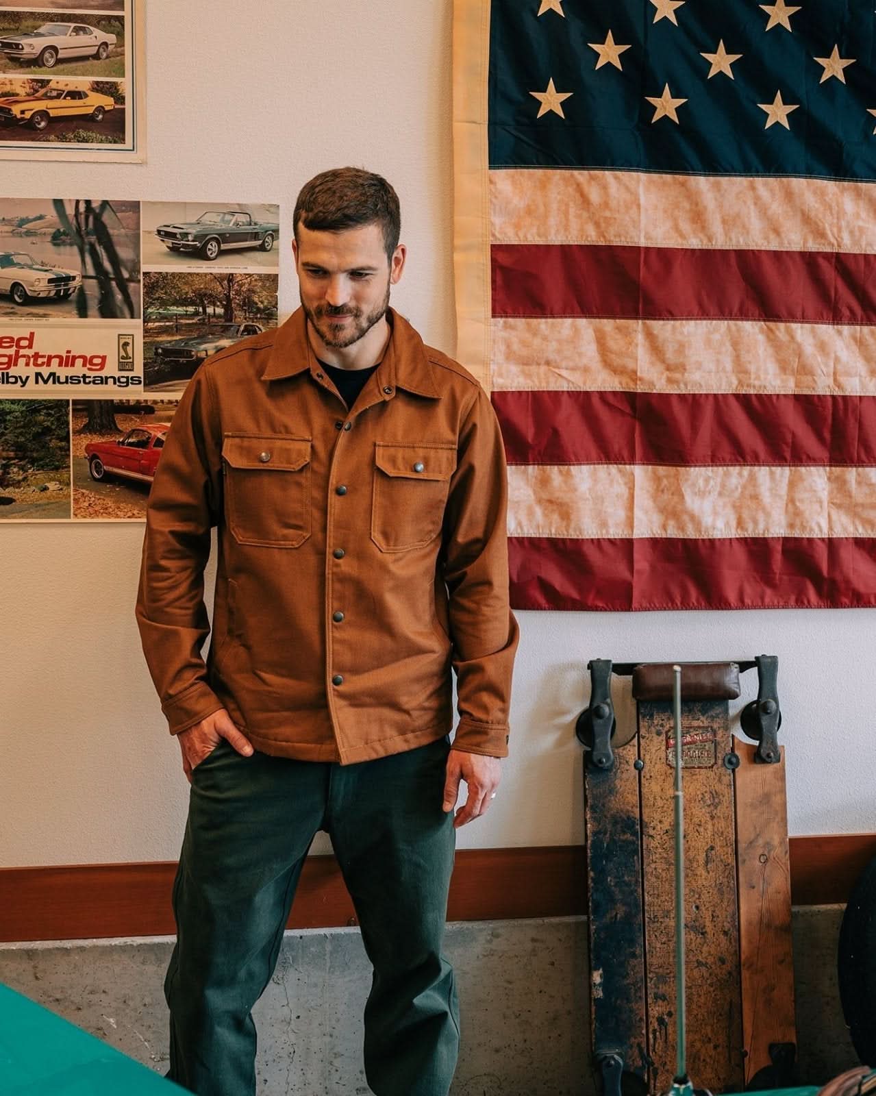 Royale Limited Edition Flannel-Lined Denim Jacket - My American Goods