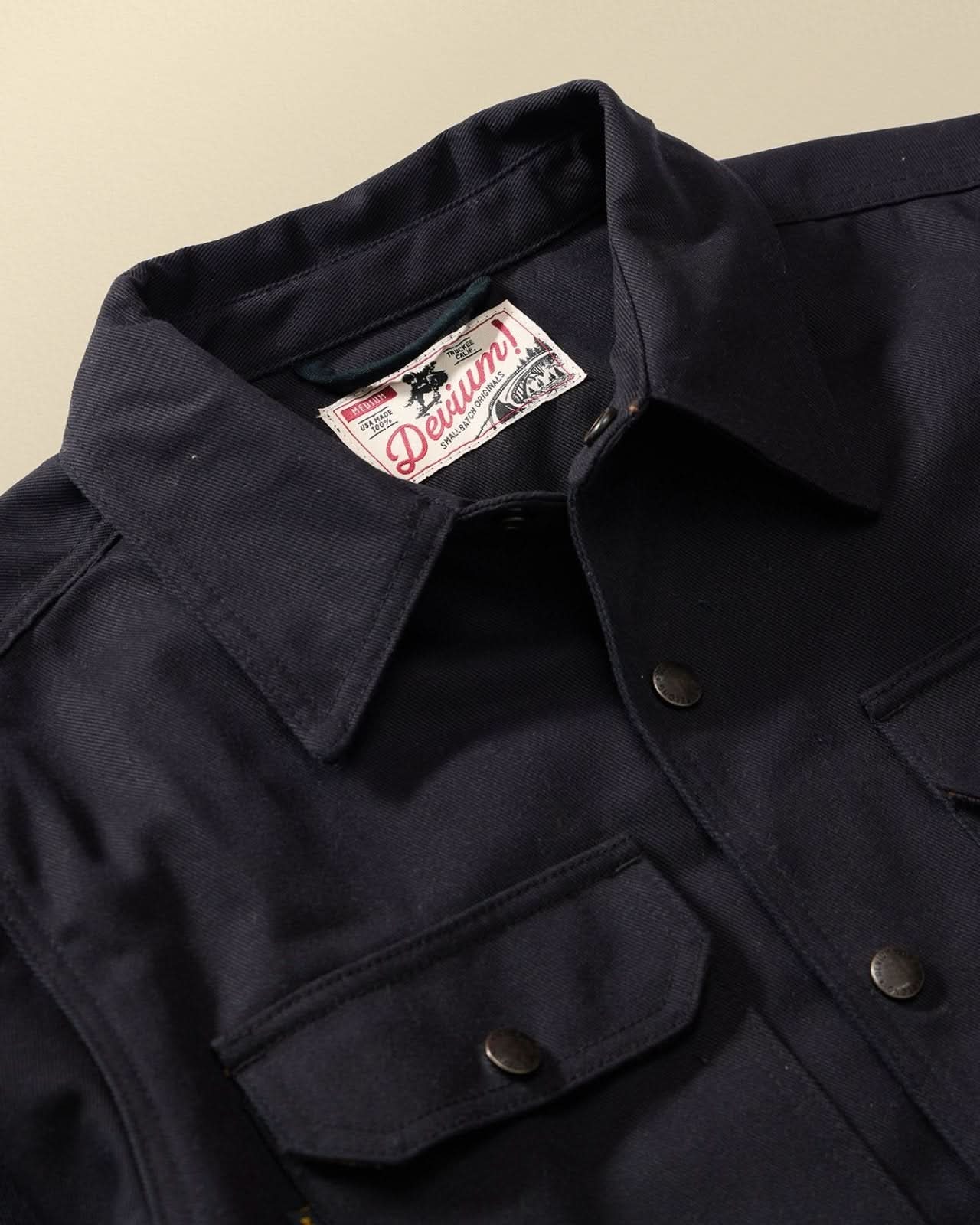 Royale Limited Edition Flannel-Lined Denim Jacket - My American Goods