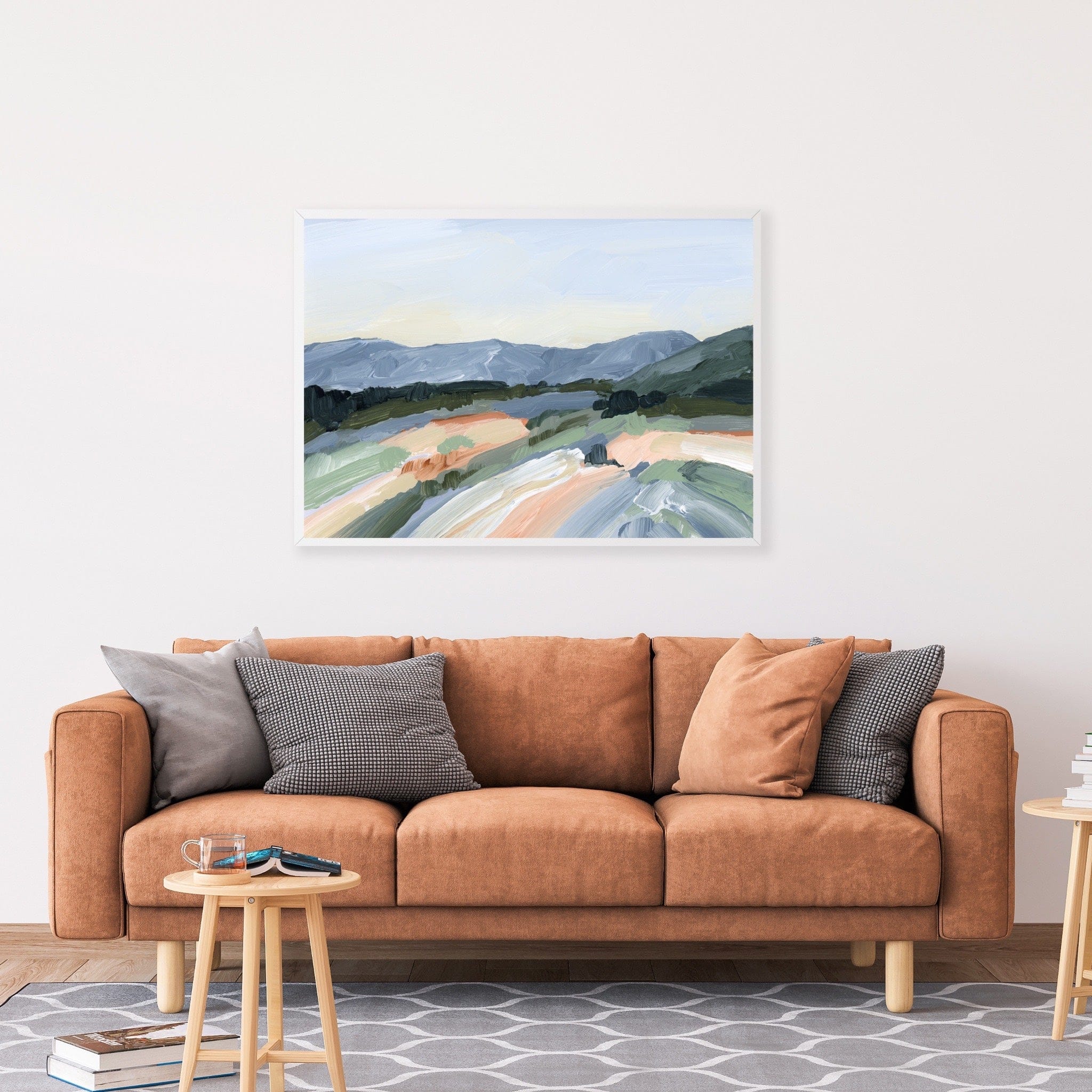 Katie Garrison Art Print "Run to the Mountains" Art Print