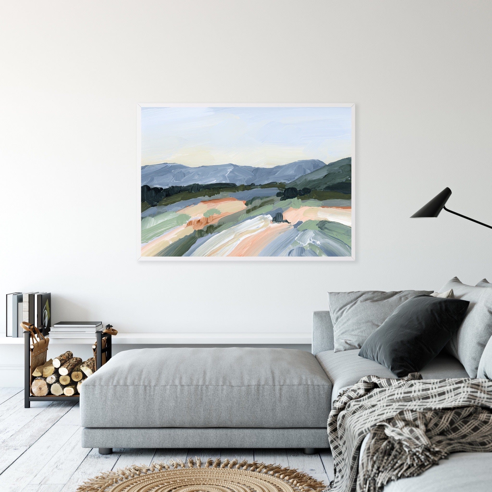 Katie Garrison Art Print "Run to the Mountains" Art Print