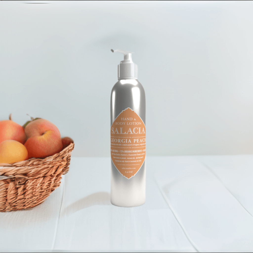 Georgia Peach Hand & Body Lotion - My American Goods