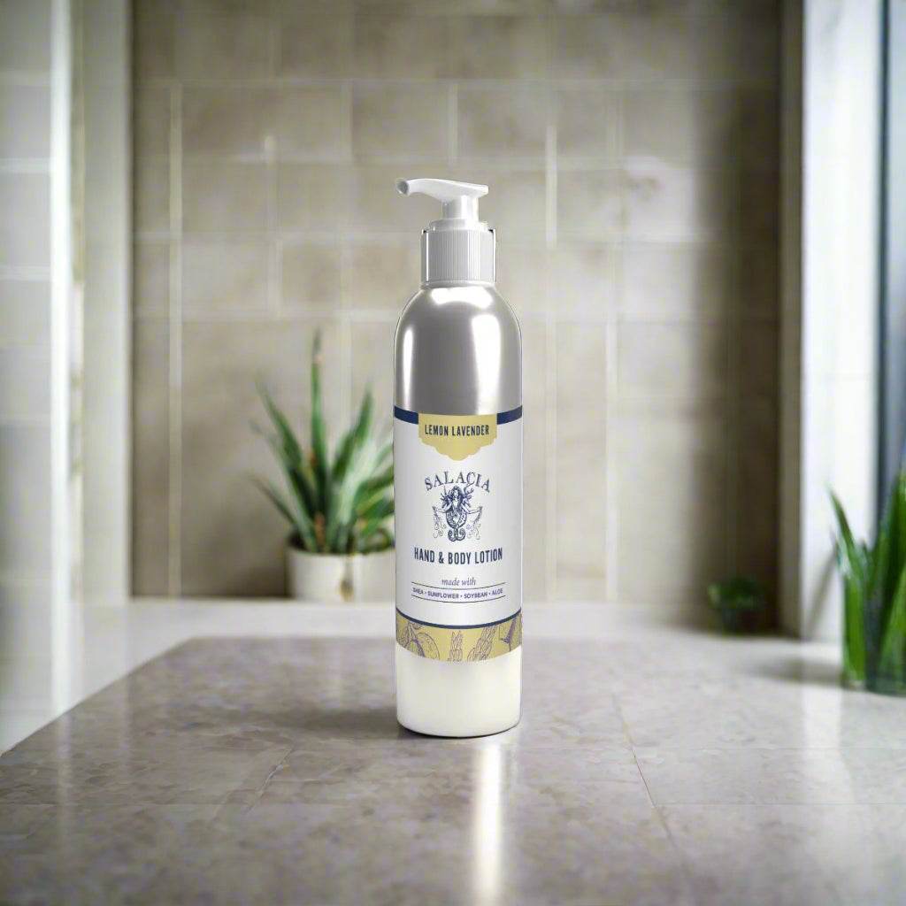 Lemon Lavender Hand and Body Lotion - My American Goods