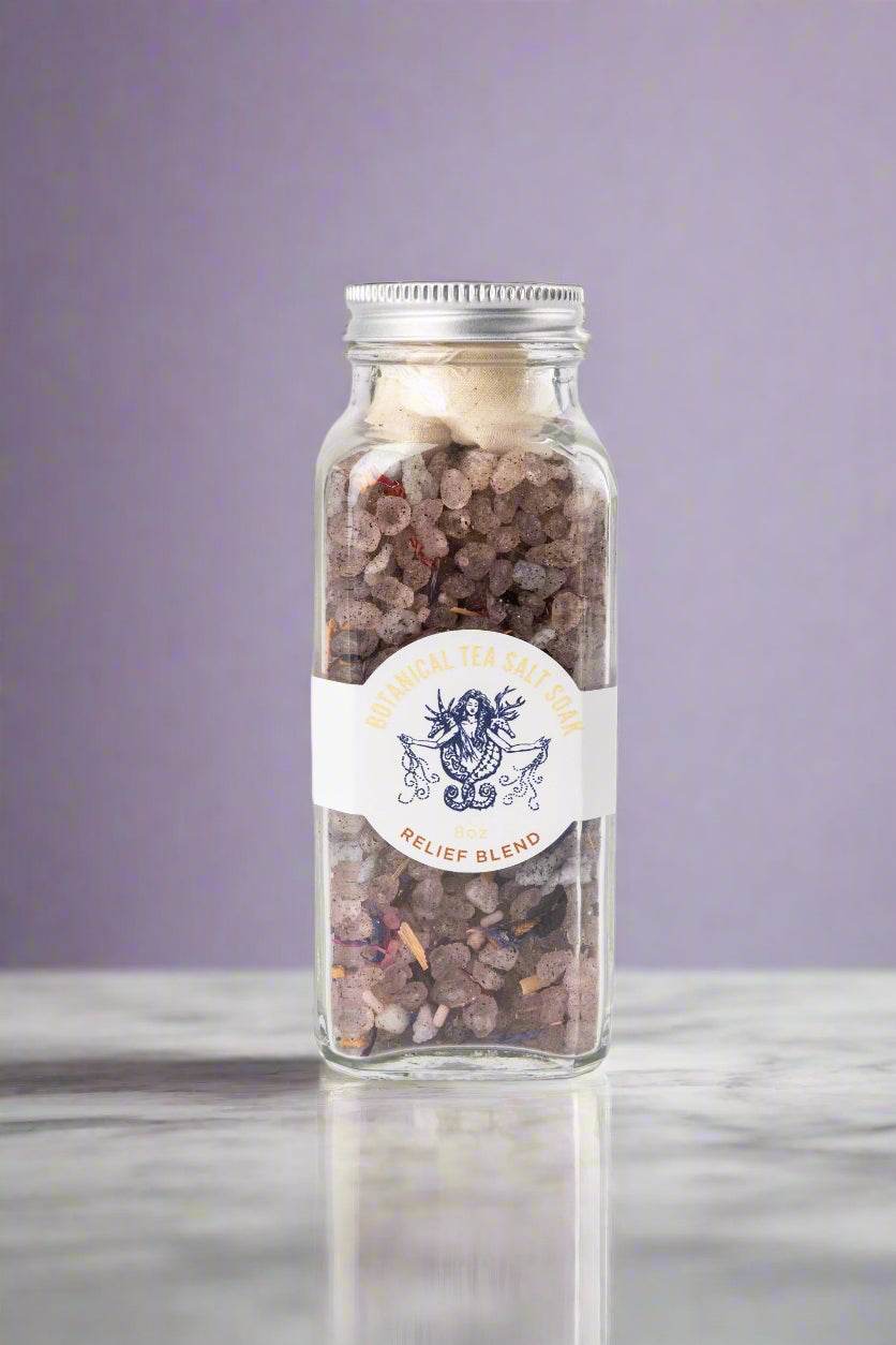Relief Botanical Tea Salt Soak - My American Goods