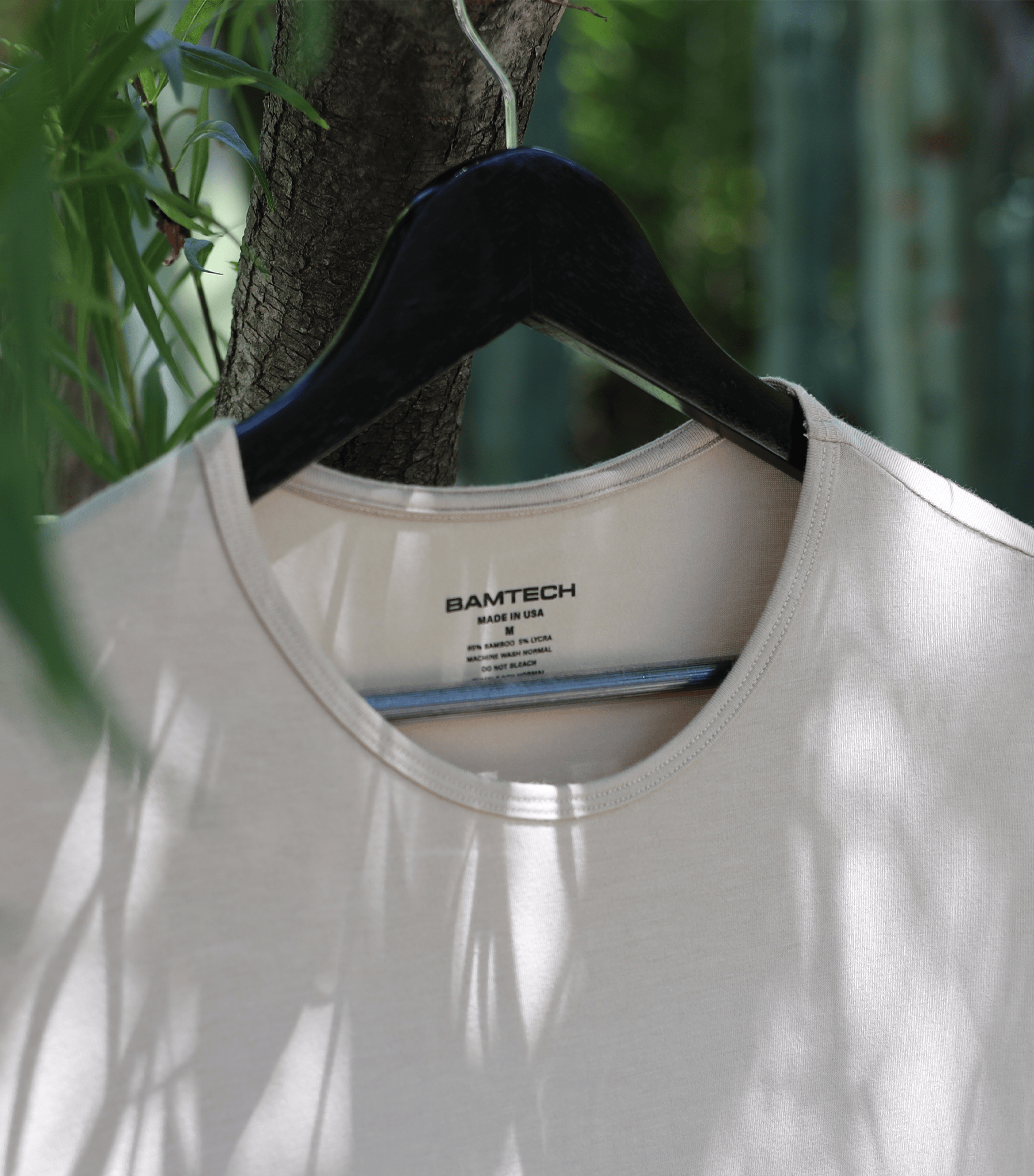 Bamtech Shirt Bamboo Swift Curve-Hem T-Shirt - Heather Grey