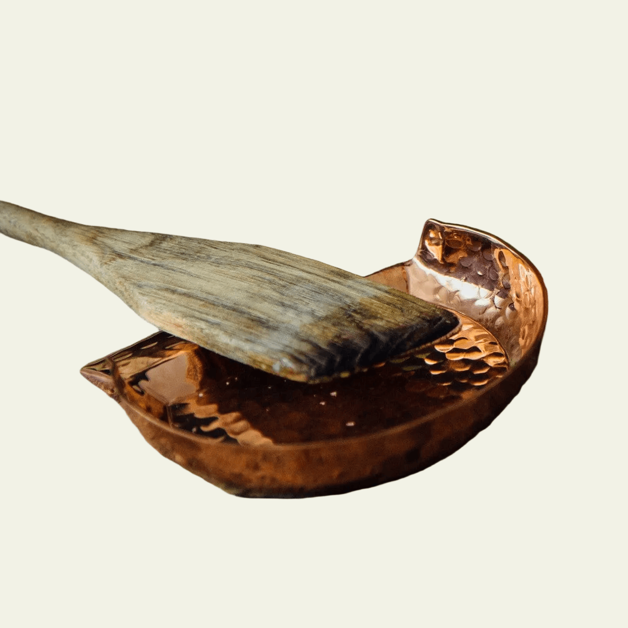 Copper Kitchen Spoon Rest / Putting Cup