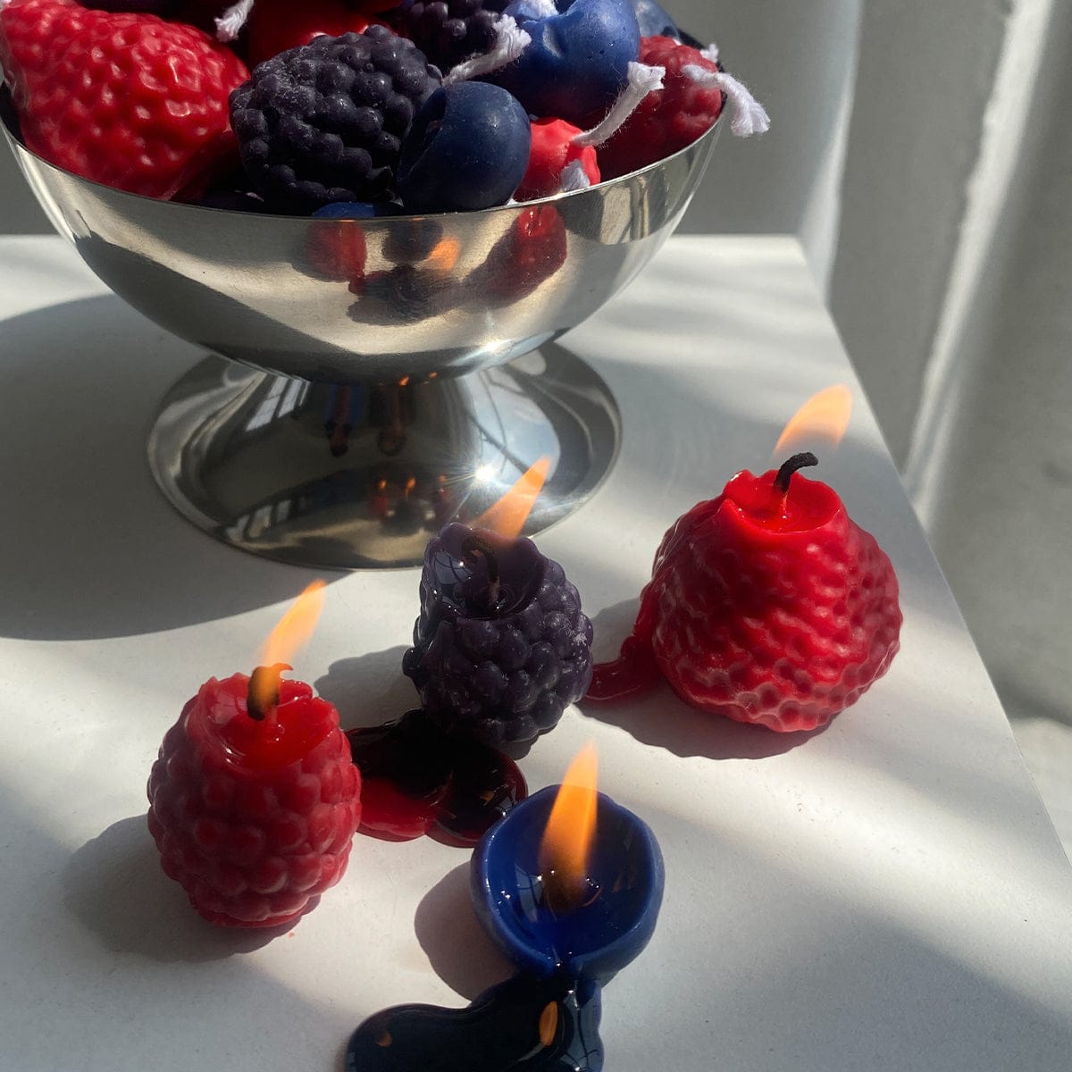 Scandles Farmers Markets Berry / 16 Pack Mixed Berry Candles - 16 Pack