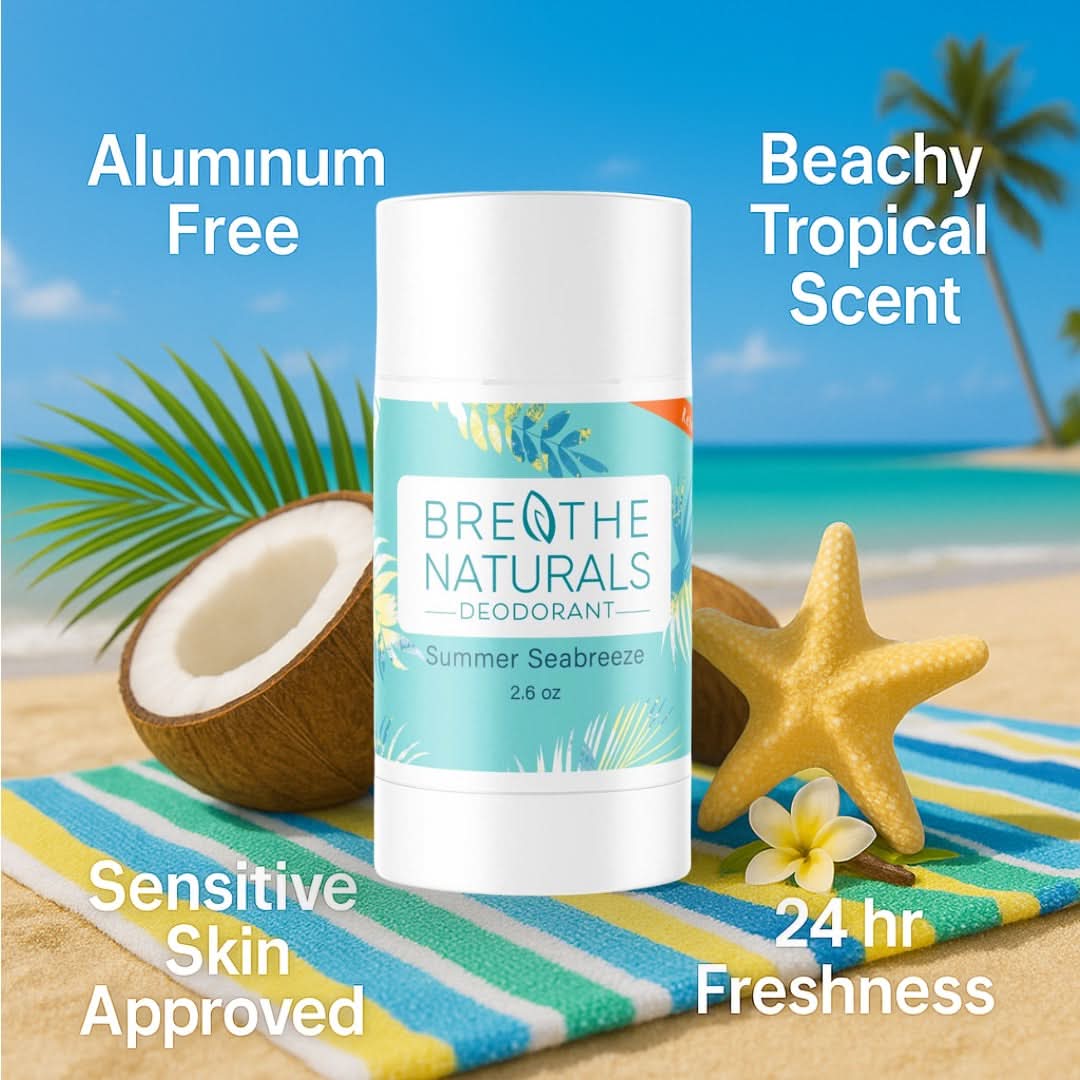 Breathe Naturals Deodorant Summer Seabreeze Deodorant