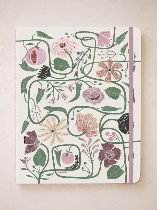 Ash & Rose notebook Flora + Fauna Sewn Trio Notebook Set