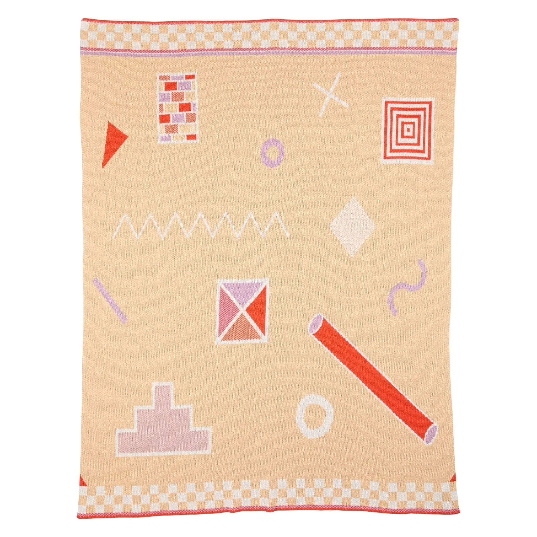 Shapes Throw Blanket