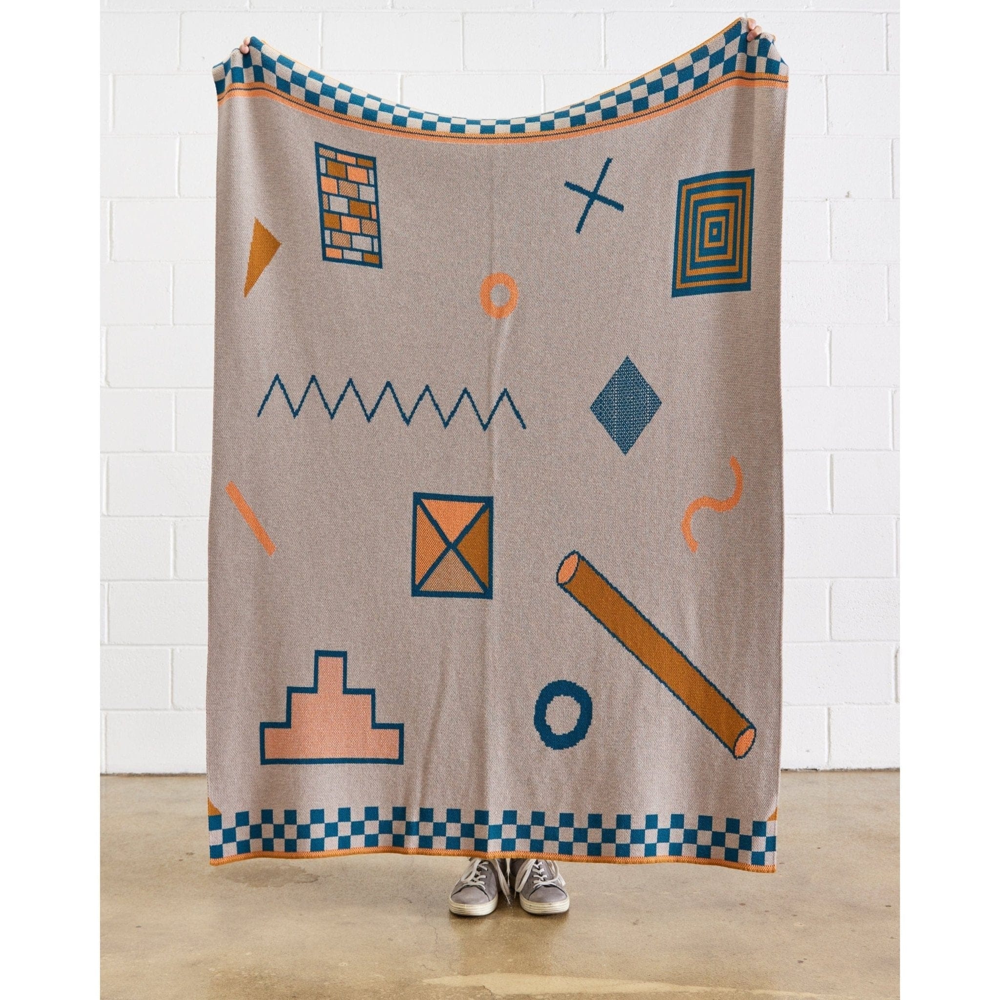 Shapes Throw Blanket