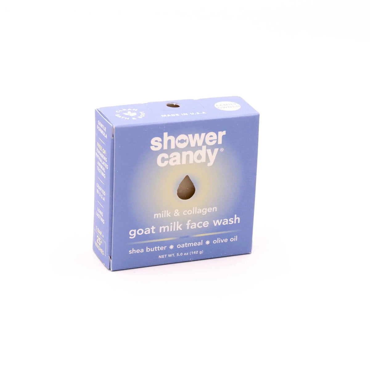 SHOWER CANDY Face Wash Milk + Collagen Face Wash Bar | Shower Candy