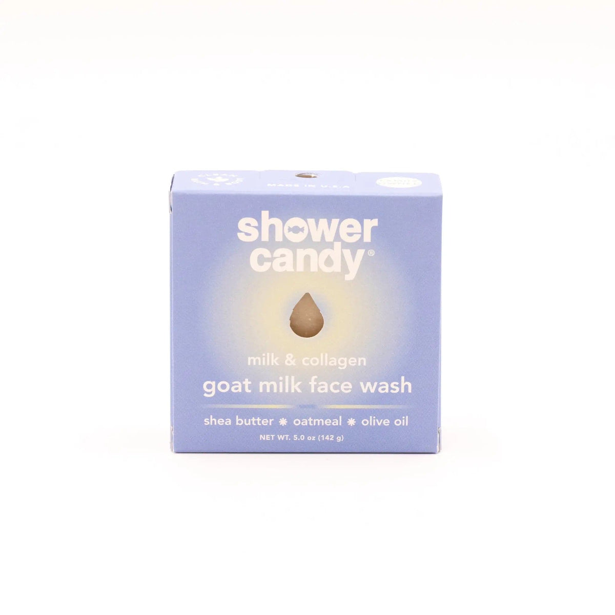 SHOWER CANDY Face Wash Milk + Collagen Face Wash Bar | Shower Candy