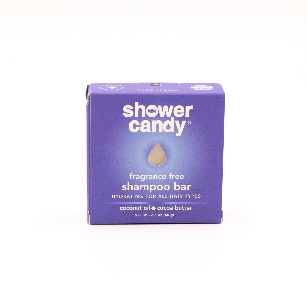 SHOWER CANDY Fragrance Free Shampoo Bar | Shower Candy – Hydrating for All Hair Types