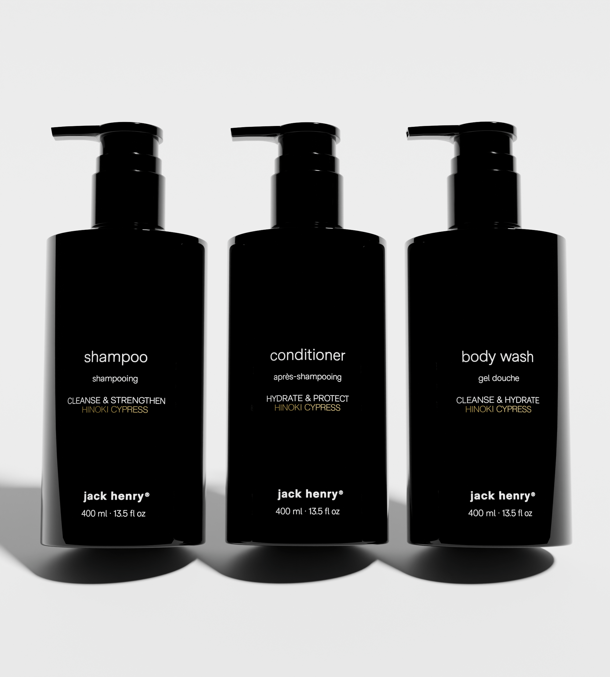 JACK HENRY Shower Trio Set