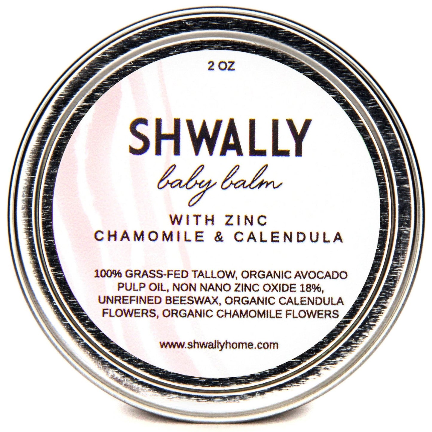 Zinc - Calendula & Chamomile Baby Booty Diaper Cream 2 Oz - My American Goods