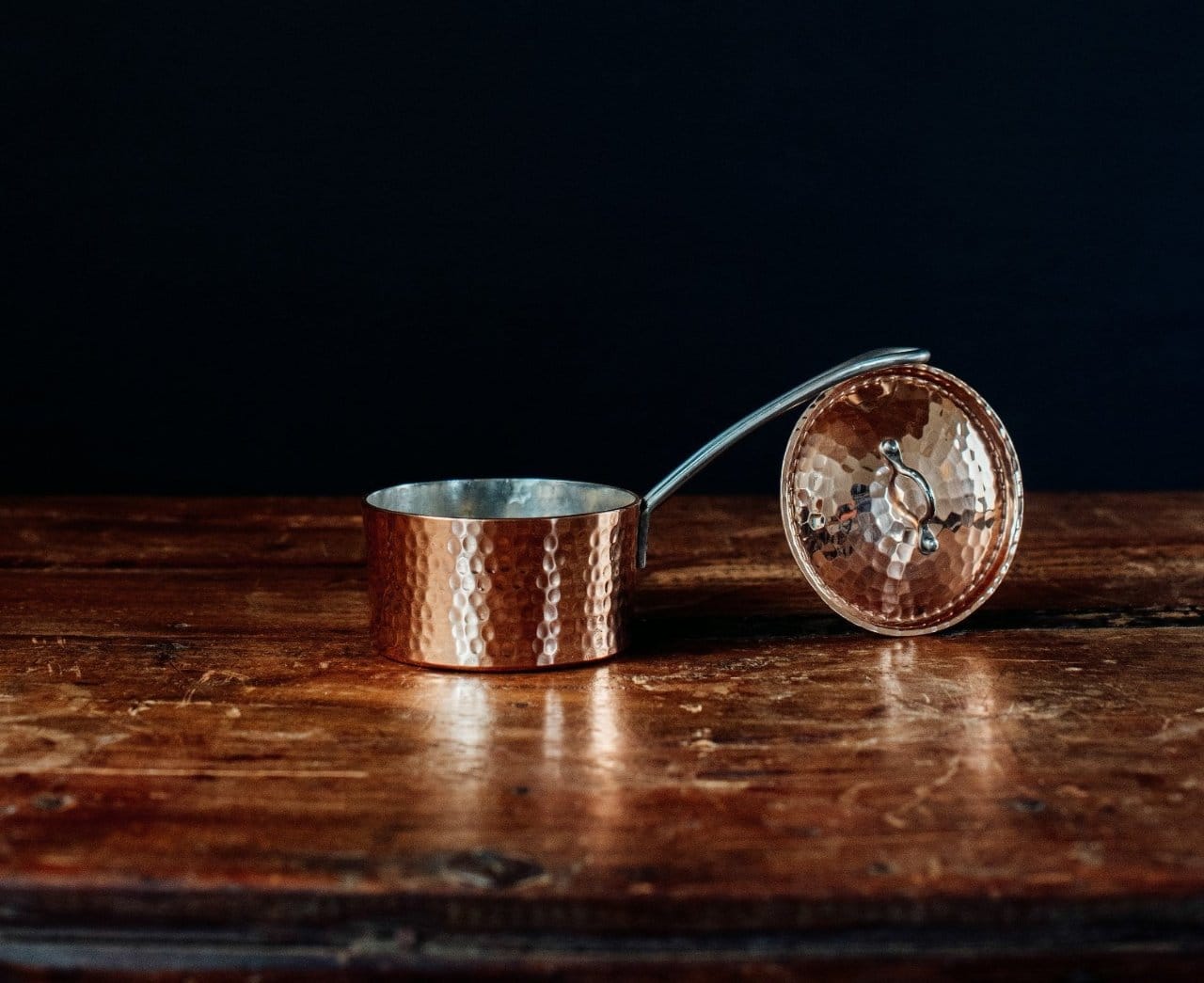 Sertodo Pots & Pans Petite French Copper Butter Pot With Lid
