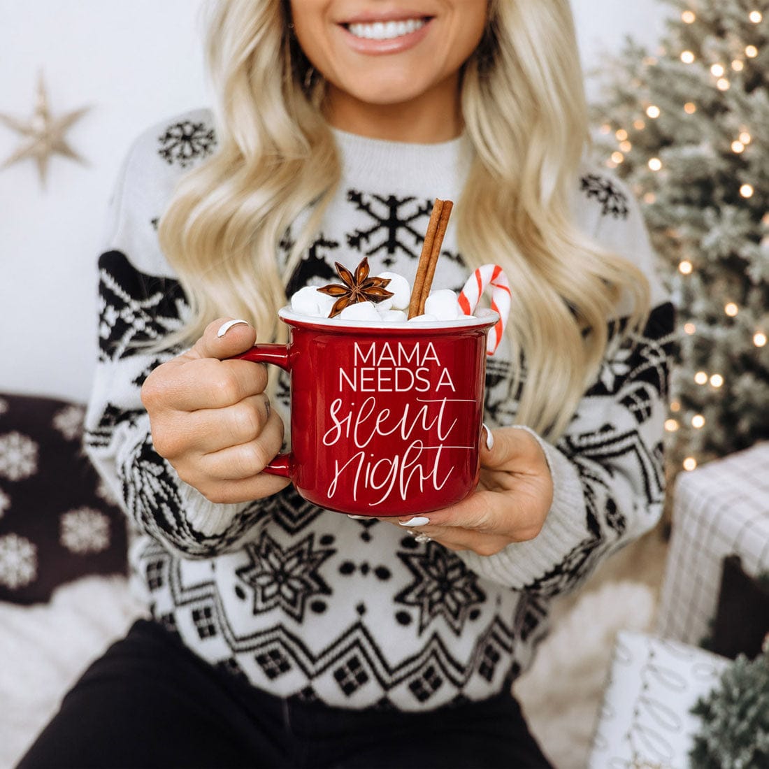 Gia Roma Coffee Mug Mama Needs a Silent Mug