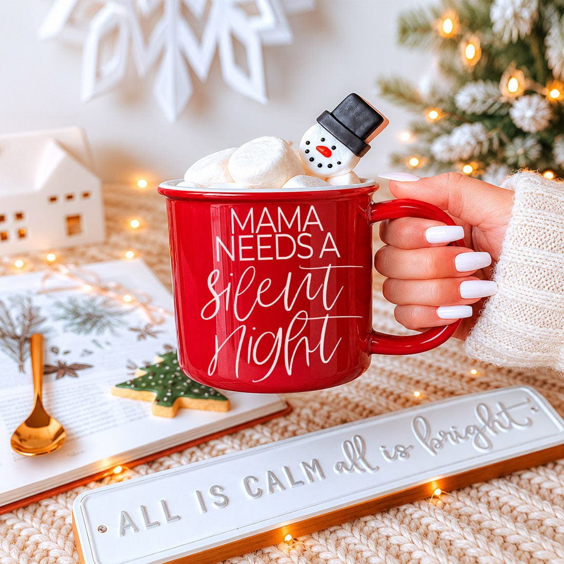 Gia Roma Coffee Mug Mama Needs a Silent Mug