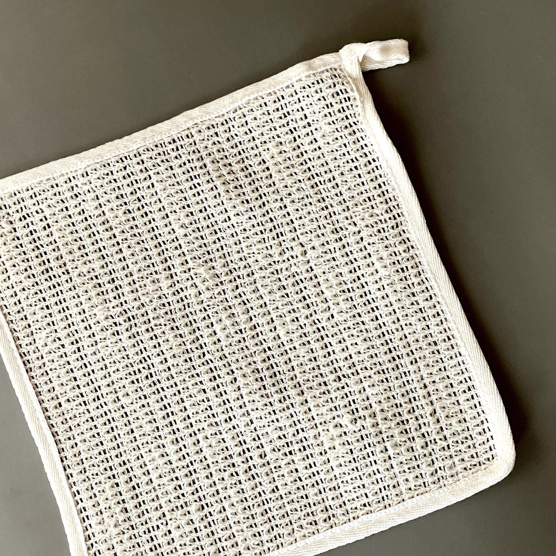 KOKOA BOTANICS Health & Beauty Natural Sisal Washcloth - Gentle Exfoliating Face and Body Cloth
