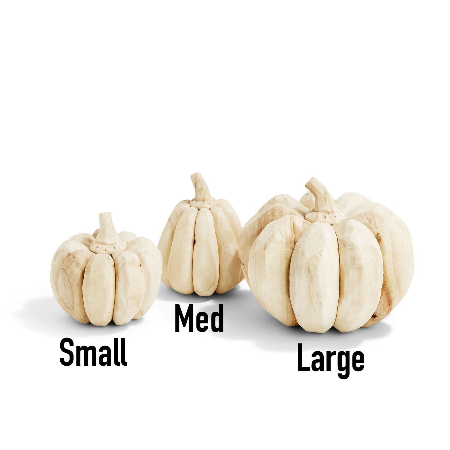 Gia Roma Pumpkin Farmhouse Pumpkin Trio