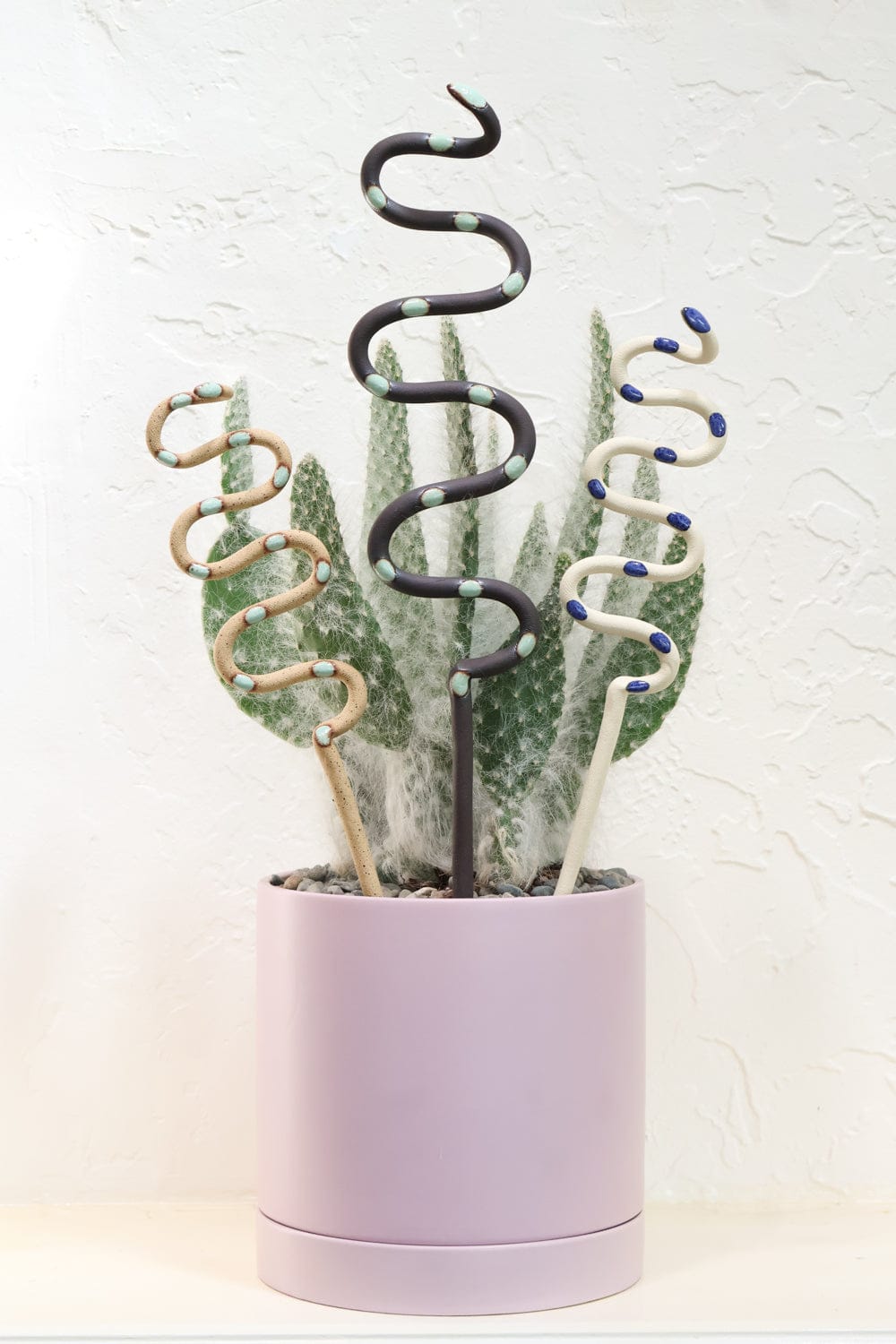 Carter + Rose Ceramic Plant Snake Stake