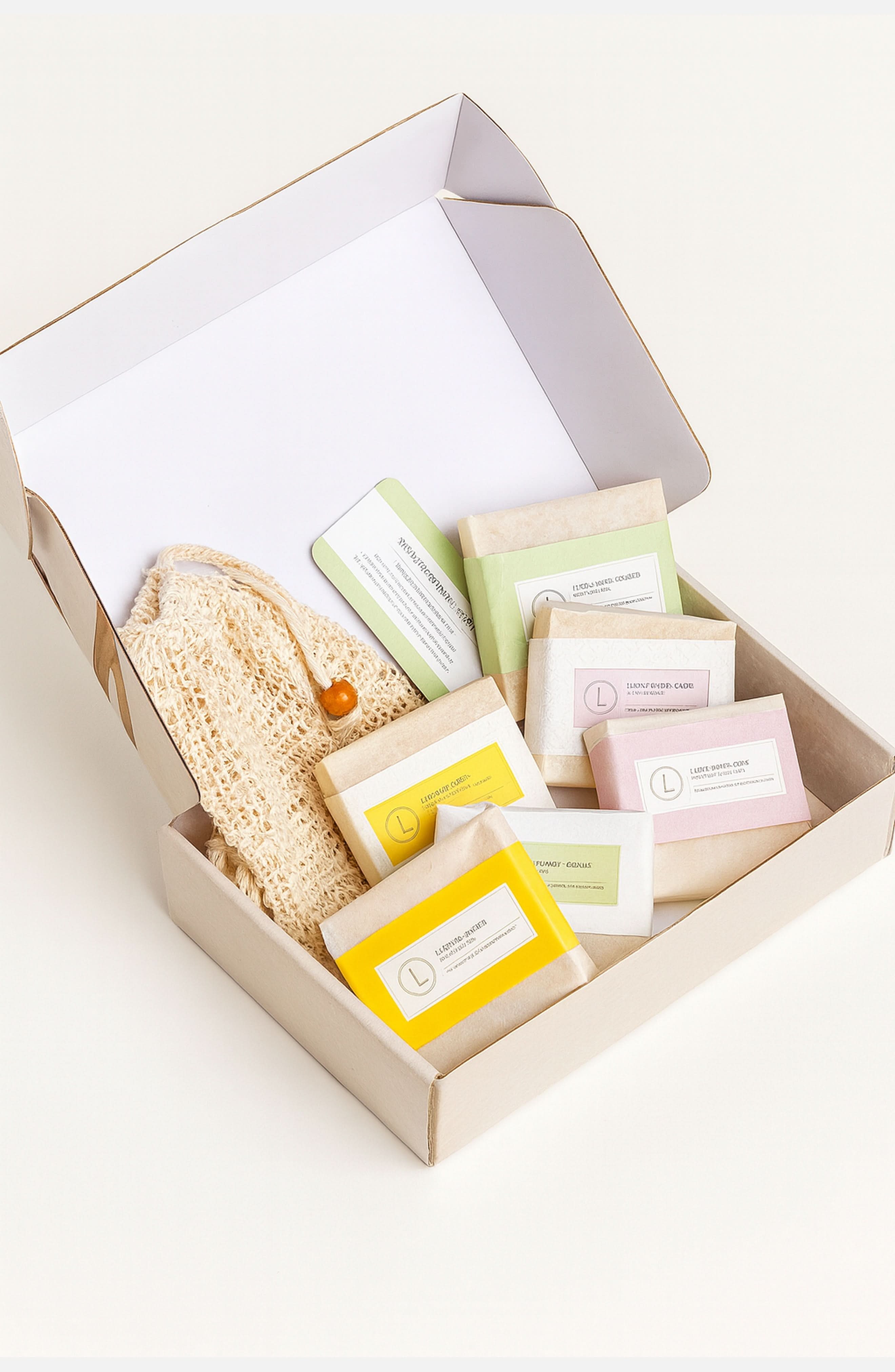 2x Natural Cold Process Soap Bar with Essential oils - My American Goods