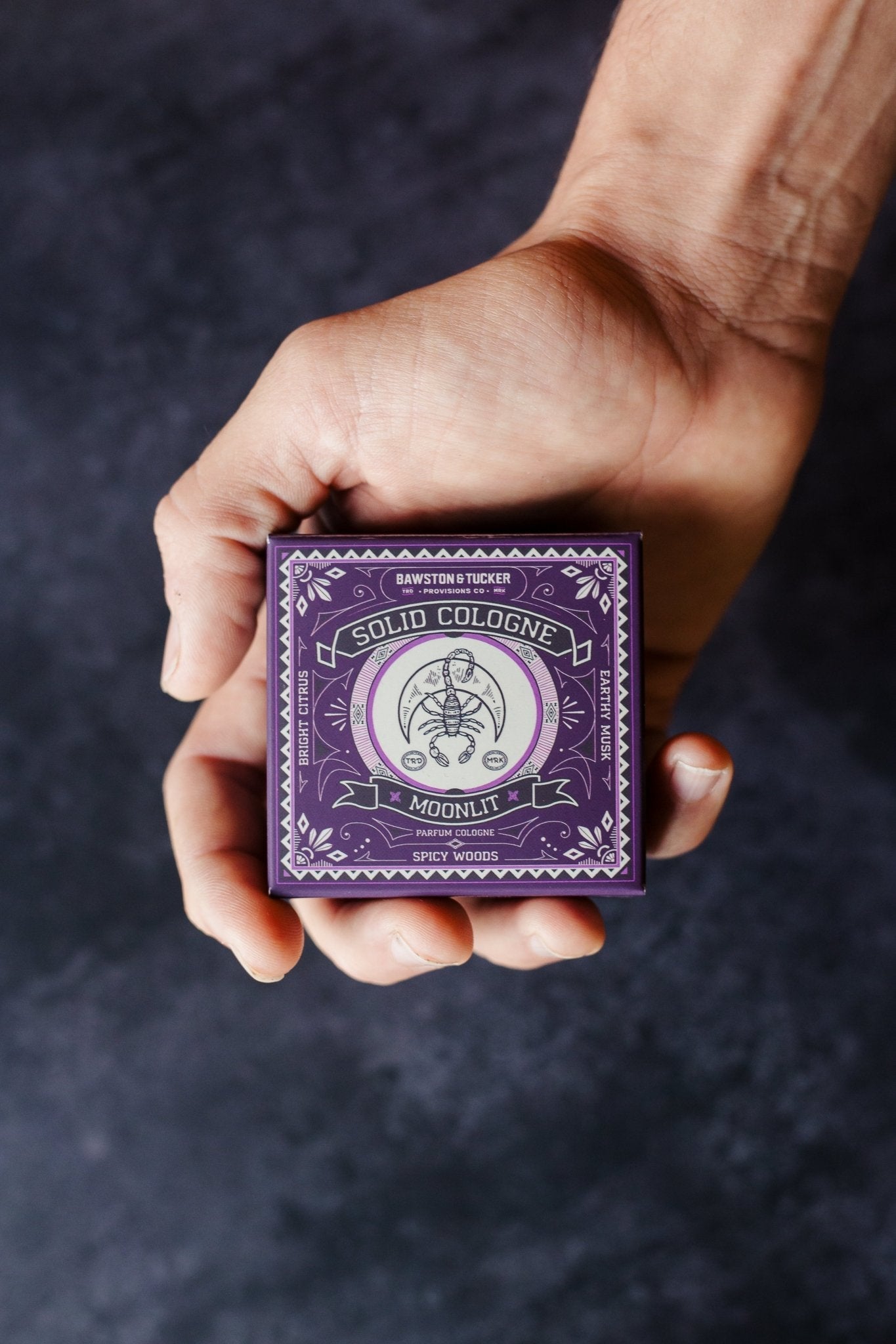 Solid Cologne - Moonlit - 0.35 oz Liner + Vessel