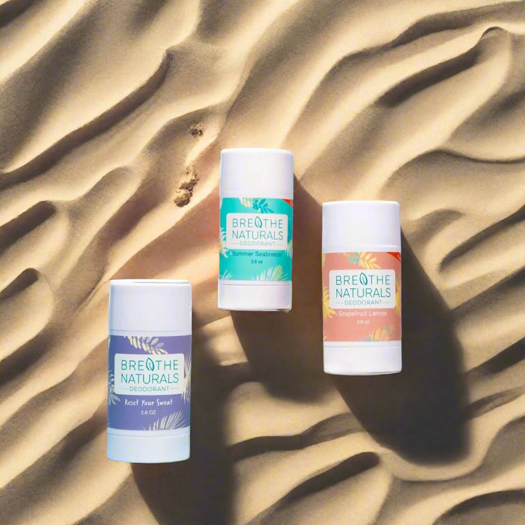 Breathe Naturals Deodorant Deodorant The Chick Pit Pack