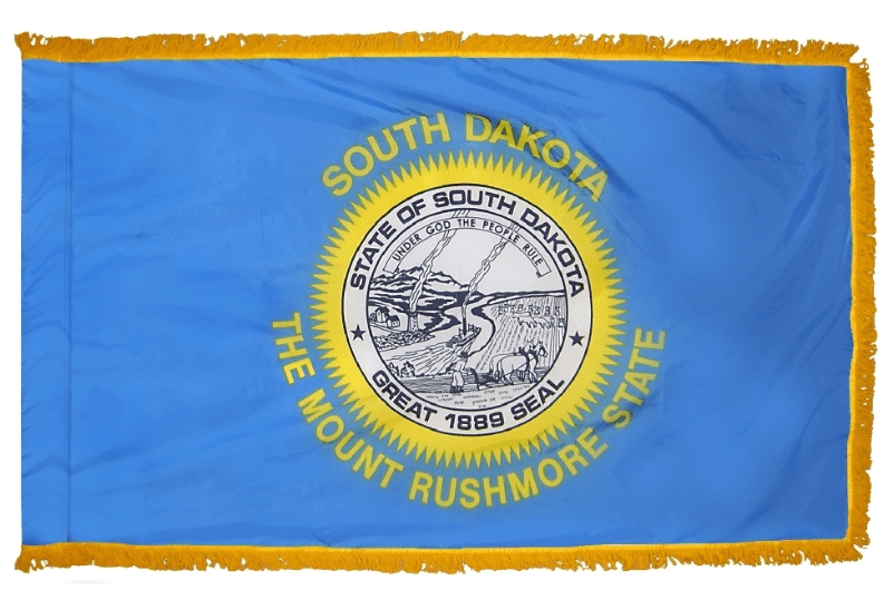 Flags Unlimited USA Nylon State Flags South Dakota