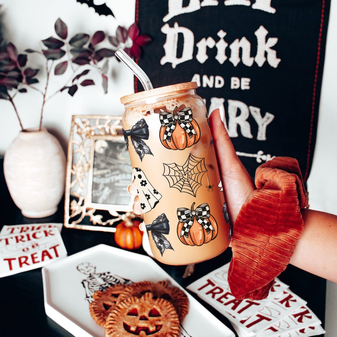 Gia Roma Travel Mug, Coffee Cup, Drinkware Halloween Mash 20oz